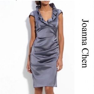 Xscape by Joanna Chen Ruffle Ruched Cocktail Dress